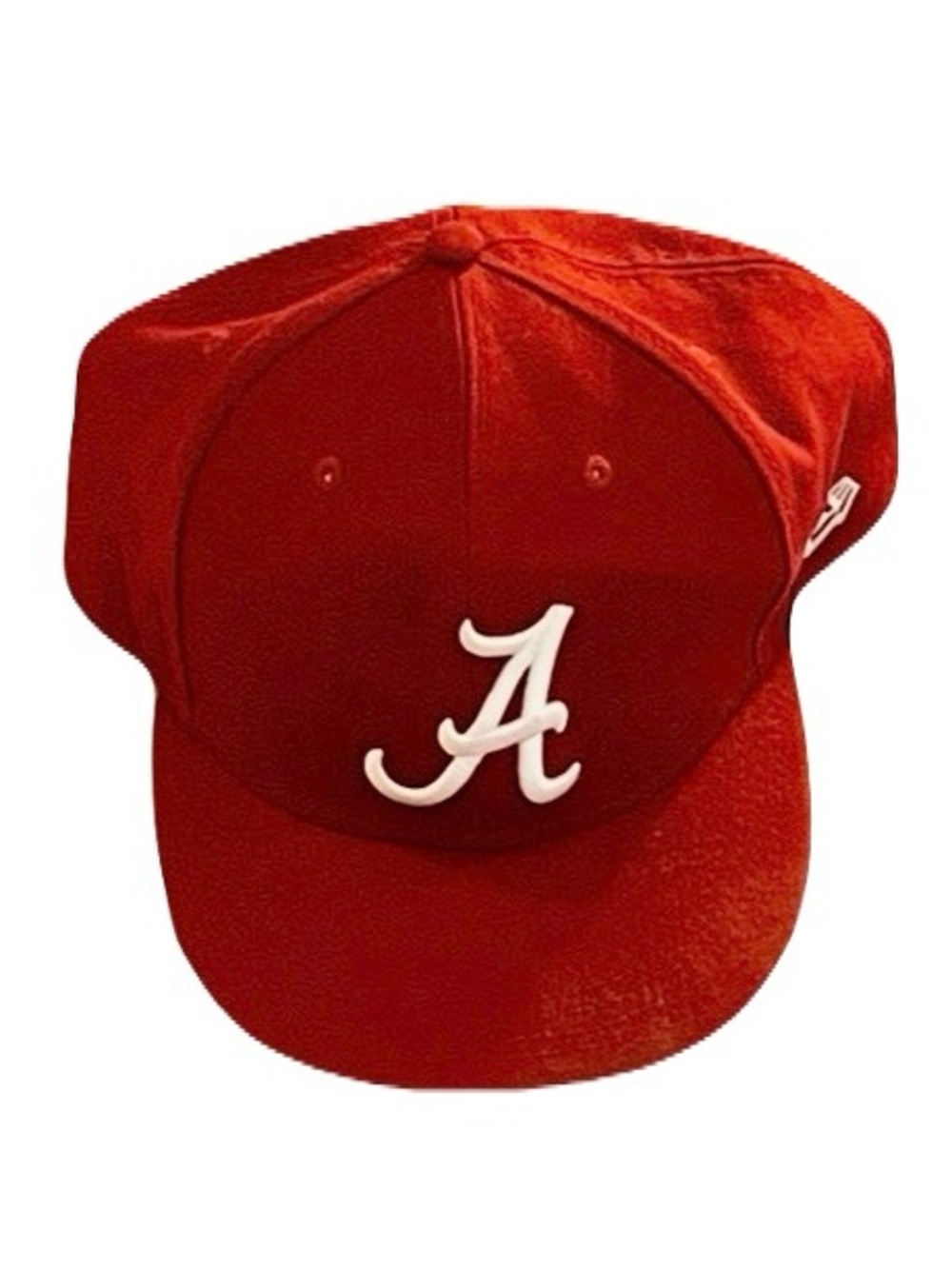 New Era University Of Alabama “Crimson Tide” Red Wool Fitted Hat, Size 8